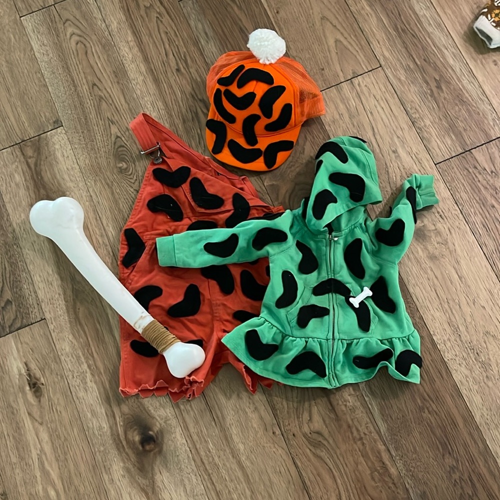 Flint stones Homemade Costume